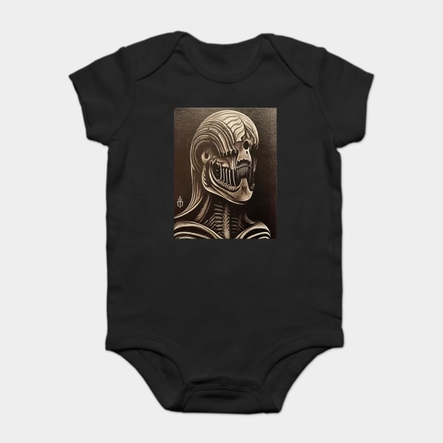 The Sentinel Baby Bodysuit by Grave Digs